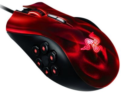  Razer Naga Hex Wraith Red Edition USB Red , 