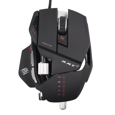   Saitek Mad Catz R.A.T 7 Gaming Mouse USB Black MCB4370800B2/04/1