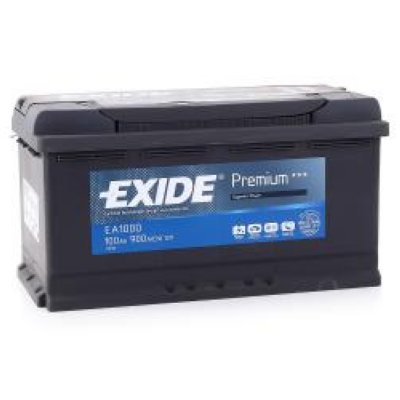  EXIDE Premium EA1000 12V 100Ah 900A R+