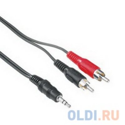  2  RCA "" (m) - 3.5  Jack (m), , 2.0 , , Hama H-48913