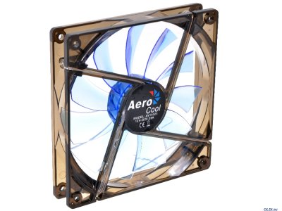  Aerocool Lightning 14  "Blue Edition" ( ), 3+4 pin, 48 CFM, 1200 RPM, 22