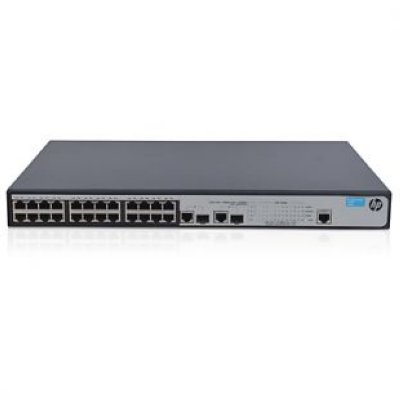 HP JG539A  PoE 1910-24-PoE+ Switch (24x10/100 RJ-45 PoE+ + 2x10/100/1000 or SFP, Web, SNMP