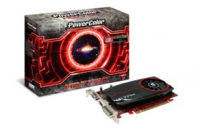 PowerColor AX7750 4GBK3-H  PCI-E AMD Radeon HD 7750 4GB GDDR3 128bit 28nm 800/1600MHz DVI(