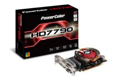 PowerColor AX7790 1GBD5-DH/OC  PCI-E AMD Radeon HD 7790 1GB GDDR5 128bit 28nm 1030/6000MHz