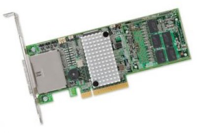 LSI MegaRAID SAS 9286-8e SGL  SAS LSI00332 (8 Ext., 6Gb/s, PCI-E 3.0 (RAID 0,1,10,5,6) 1Gb