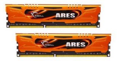 G.Skill F3-1333C9D-16GAO   DDR3 16GB (2*8GB) Ares PC3-10666 1333MHz CL 9-9-9-24 1.5V 