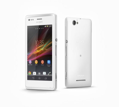  Sony C1905 Xperia M White Android 4.1, 4", 480x854, FM, BT, NFC, Wi-Fi, GPS, 5 ,