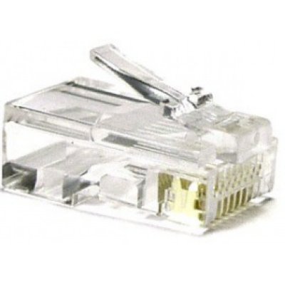 Hyperline PLUG-8P8C-U-C6  RJ-45(8P8C)   , . 6 (50 / 50 ), 