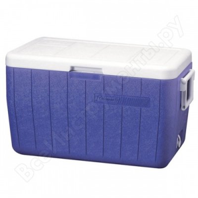   COLEMAN 48QT POLY-LITE COOLER BLUE 3000000152