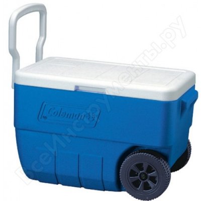   COLEMAN COOLER 50 QT WHEELED BLUE 3000000188