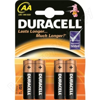 , 1.5 , MN1500 BL-4 Duracell, LR6, 6002