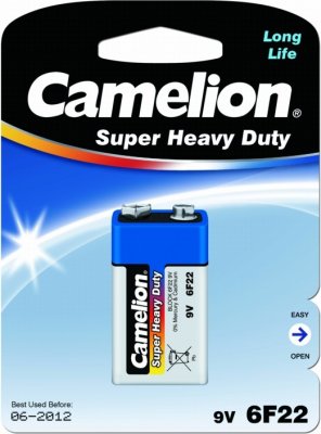   Camelion 6F22 Blue 6F22-BP1B