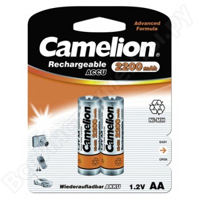  Camelion 1.2  AA-2200mAh Ni-Mh BL-2, 3675 2 .