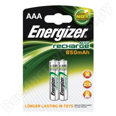  1.2V Energizer HR03 FSB2 Ni-Mh 850mAh BL-2, 10241