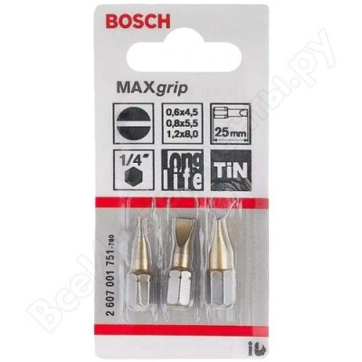   (25 ; 3 )   TIN SET Bosch 2607001751