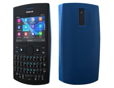   Nokia 205 Asha Dual Cyan/Dark Rose