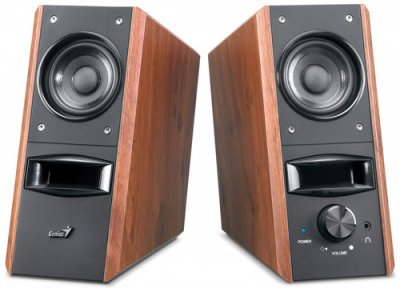  Genius SP-HF800PRO 2.0 20w brown wood