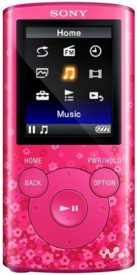 MP3  Sony NWZ-E383P  FM , AAC, PCM, WAV, WMA, ASF, WMV, WMV9,  , 1 