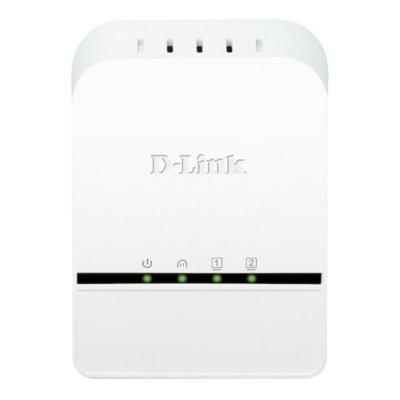  D-Link DHP-328AV/A1A Powerline AV 2-port Switch 200 Mbps