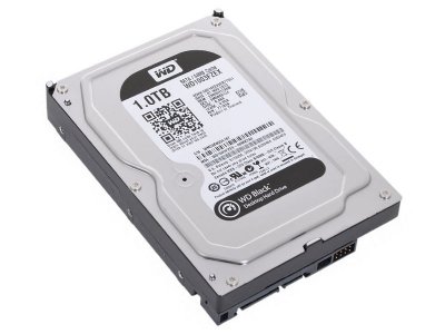   WESTERN DIGITAL 3.5" 1.0Tb SATA III, 64 Mb, 7200 rpm WD Caviar Black WD1003FZEX