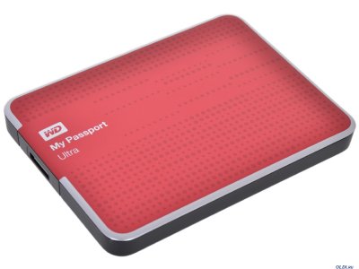    500.0 Gb WD WDBLNP5000ARD-EEUE My Passport Ultra Red 2.5" USB 3.0