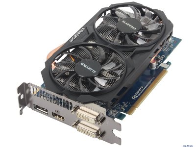  2Gb (PCI-E) GIGABYTE GV-R726XWF2-2GD (R7 260X, GDDR5, 128bit, 2*DVI, HDMI, DP, Retail)