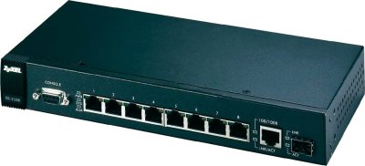  Zyxel ES-2108-G 8x10/100M, Managed sw., + 1xGb UTP / SFP