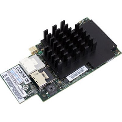 Intel RMS25CB040  (LSI2208 ROC,Storage IO Module,4Port Internal SAS/SATA,1GB DDR3, RAID 0