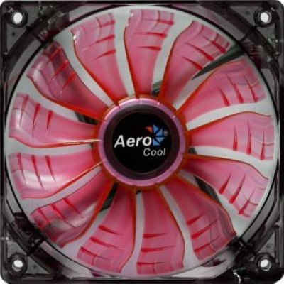 AeroCool Air Force  12  -Red Edition- ( ), 3+4 pin, 52.65 CFM, 1200 RPM, 25.4