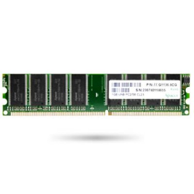 Apacer 77.G1128.40G   DDR 1GB PC2700