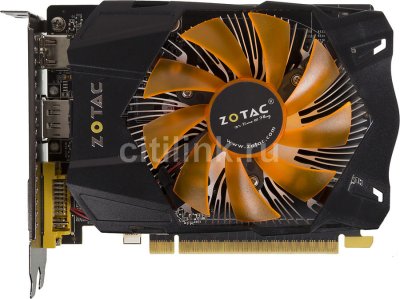  1Gb (PCI-E) Zotac GTX750Ti c CUDA (ZT-70603-10M) GDDR5, 128 bit, HDCP, 2*DVI, mini HDMI,