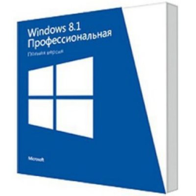  Microsoft Windows 8.1 Professional 64-bit English 1pk DSP OEI DVD (FQC-06949)