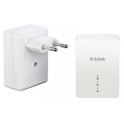 D-link DHP-209AV/A1A  powerline mini, 1x10/100Mbps,   2 