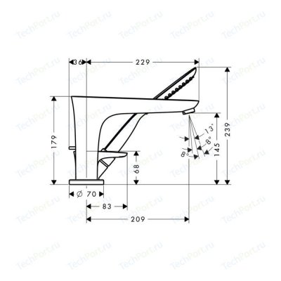 Hansgrohe Puravida     3 ,  (15432000)