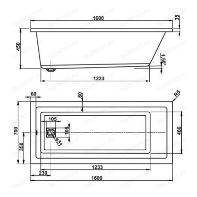  Vagnerplast Cavallo 160x70 (VPBA167CAV2X-01)