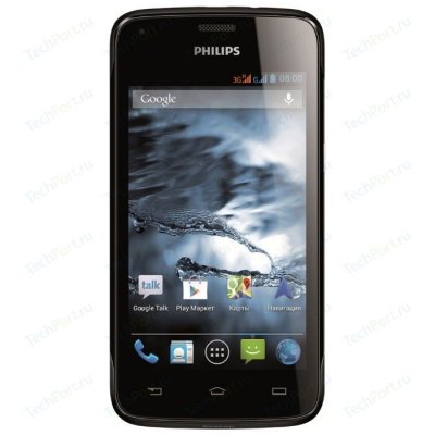   Philips Xenium W3568 black grey