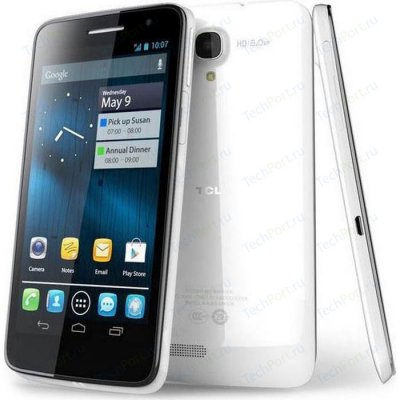   Alcatel OneTouch Scribe HD 8008D Pure white