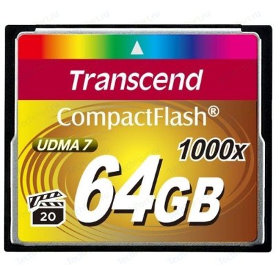   SDXC 64  Transcend CF 1000X TS64GCF1000