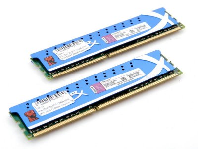   8Gb (2x4Gb) PC3-12800 1600MHz DDR3 DIMM Kingston HyperX CL9 KHX1600C9D3K2/8G