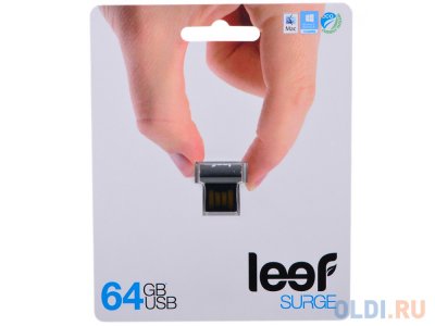   64GB USB Drive [USB 2.0] Leef SURGE  