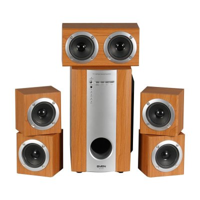  SVEN HT-435R Home Theater System. :  (5x15W + Subwoofer 35W, , )