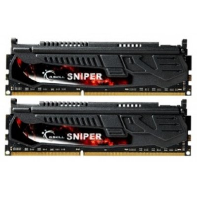   DDR3 8Gb (2x4Gb) PC3-12800 1600MHz DIMM G.SKILL Sniper Low Voltage Series , F3-12