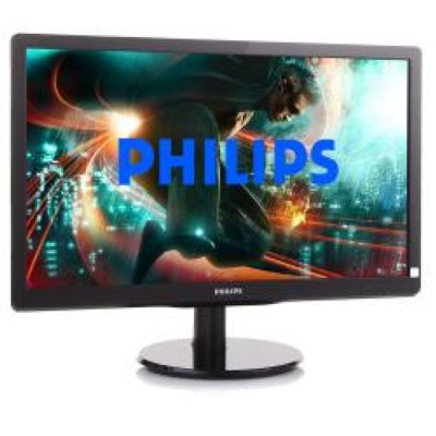  23" Philips 231B4LPYCB/00 Black WLED, 1920x1080, 5ms, 250 cd/m2,1000:1(DCR 20M:1),D-Sub,DVI-