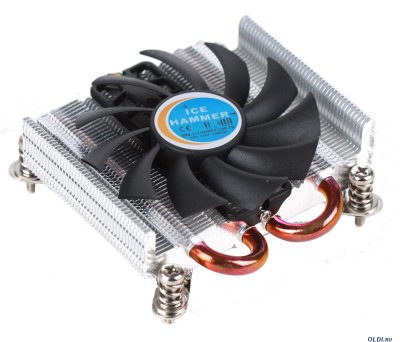  Ice Hammer IH-1500 I HTPC (Socket775/1156/1155, AlCu, 1000-2700prm, 16-25 dB, low profil 27mm)