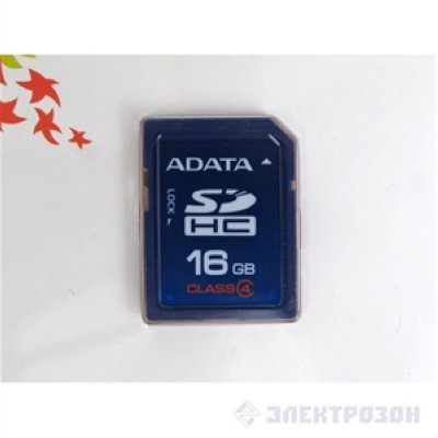 A-Data ASDH16GCL4-R   16GB Secure Digital Card SDHC Class 4