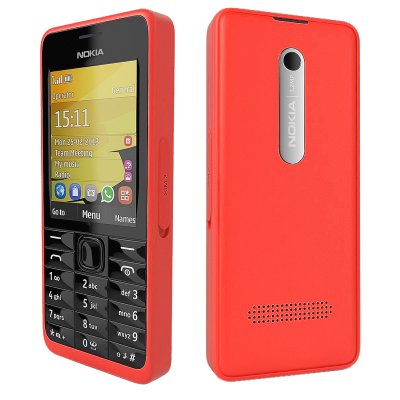   Nokia 502 Asha dual sim red