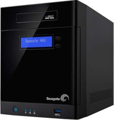 Seagate STBP700   0TB 4-Bay NAS (2*USB 3.0, 2*Ethernet, S3420 Dual Core CPU 700MHz,