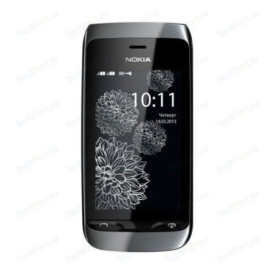   Nokia 308 Asha black charme ( RM-838 )