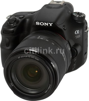   SONY Alpha SLT-A58M kit ( DT f/3.5-5.6 18-135mm SAM), 