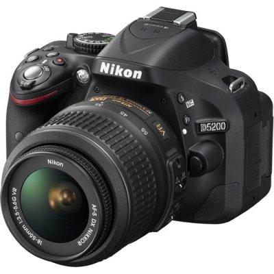    Nikon D5200 Kit AF-S 18-55 VR II Black